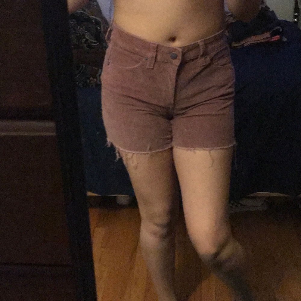 Pink shorts